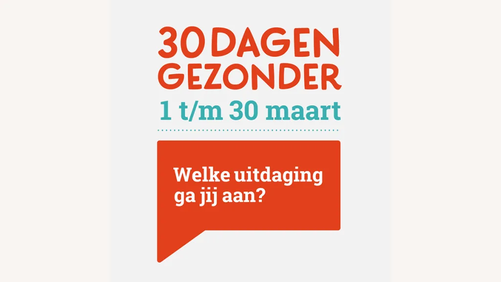 Zwolle fit de lente in: GGD start '30 dagen gezonder'